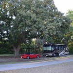 Our campsite at Holiday Park