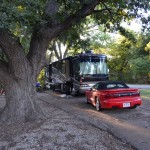 Our campsite at Holiday Park