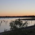 Benbrook Lake at Sunset