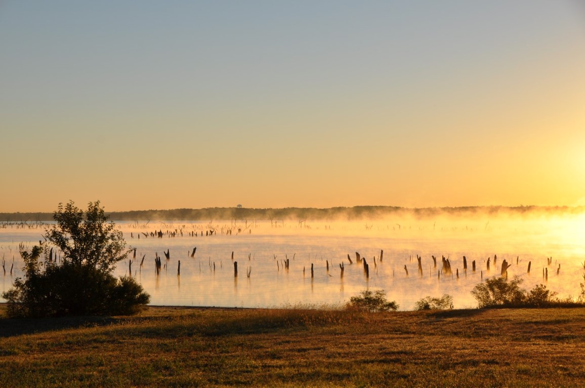 Benbrook Lake at Sunrise