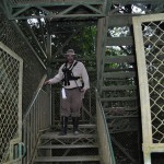 Curtis on the Kapok Tree Tower