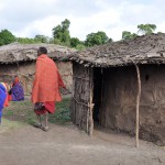 Entrance to a Maasai house