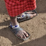 Maasai shoes, made from motorcycle tires