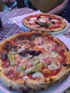 You can never go wrong with Pizza in Italy